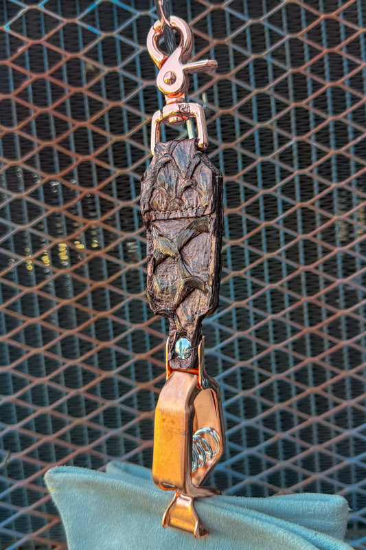 Chocolate Pirarucu Glove Clip