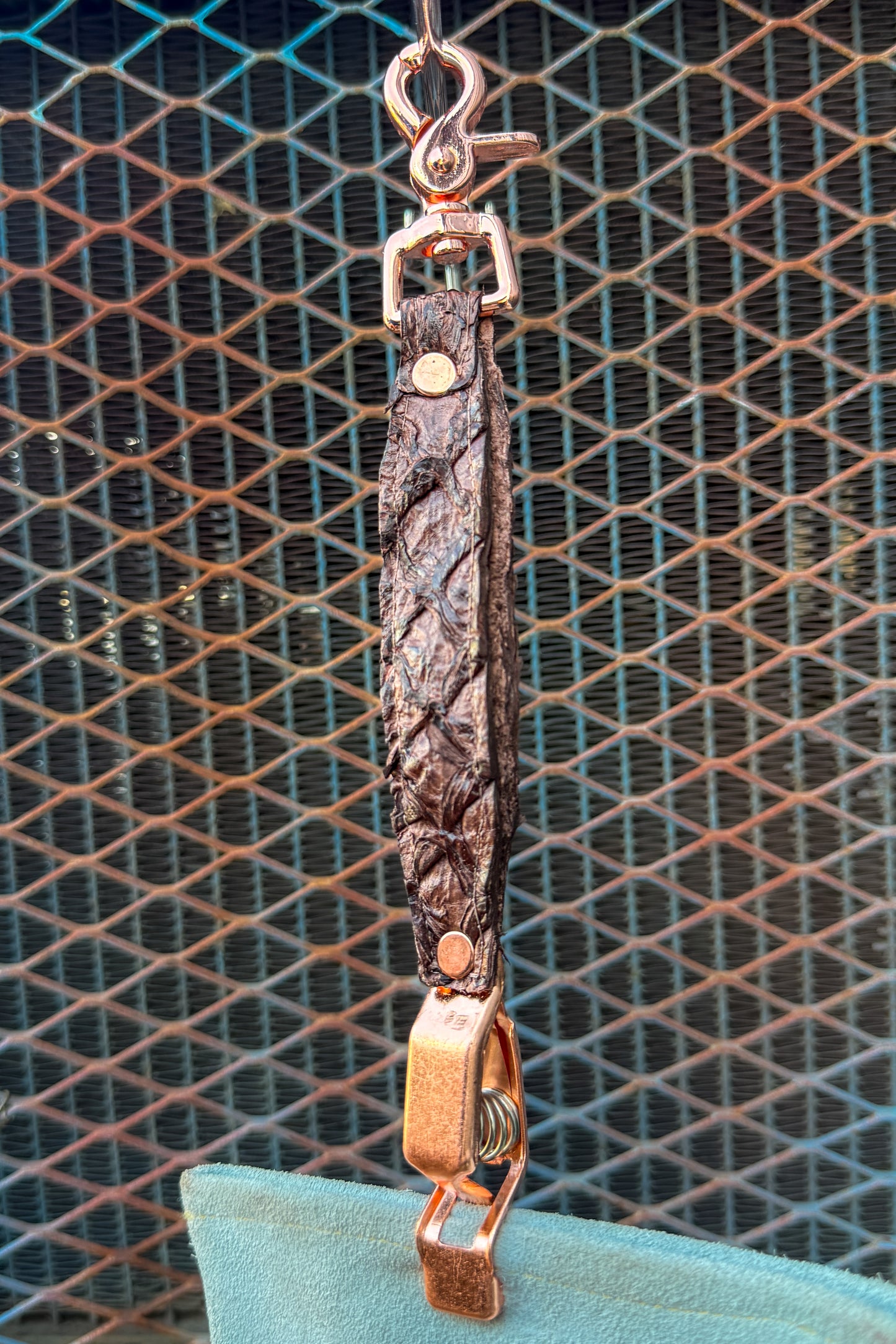 Chocolate Pirarucu Glove Clip