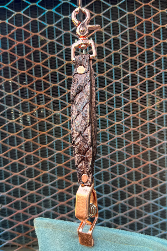 Chocolate Pirarucu Glove Clip