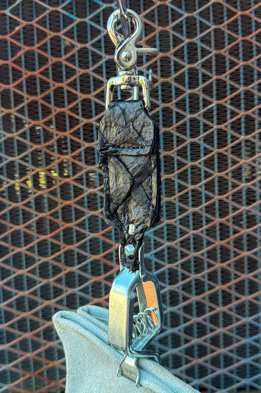 Charred Black Pirarucu Glove Clip