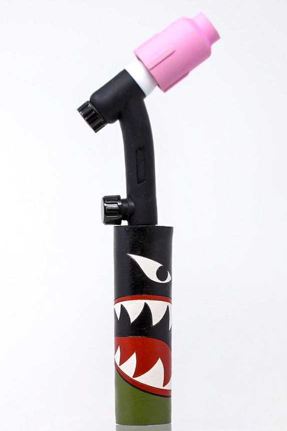 Fighter Jet Leather Handle