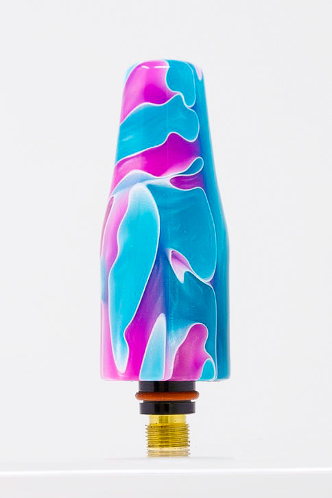 Cotton Candy Acrylic TIG Handle, Stick Handle and Medium Backcap