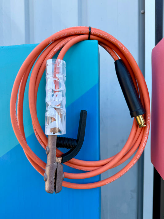 TWECO 200 AMP ELECTRO HOLDER WITH WHIP AND RESIN HANDLE
