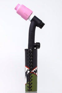 Fighter Jet Leather Handle