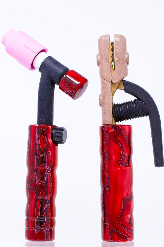 Lava Flows Acrylic TIG Handle, Stick Handle and Short Backcap