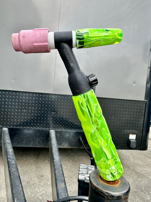Lime Acrylic Handle and Back Cap