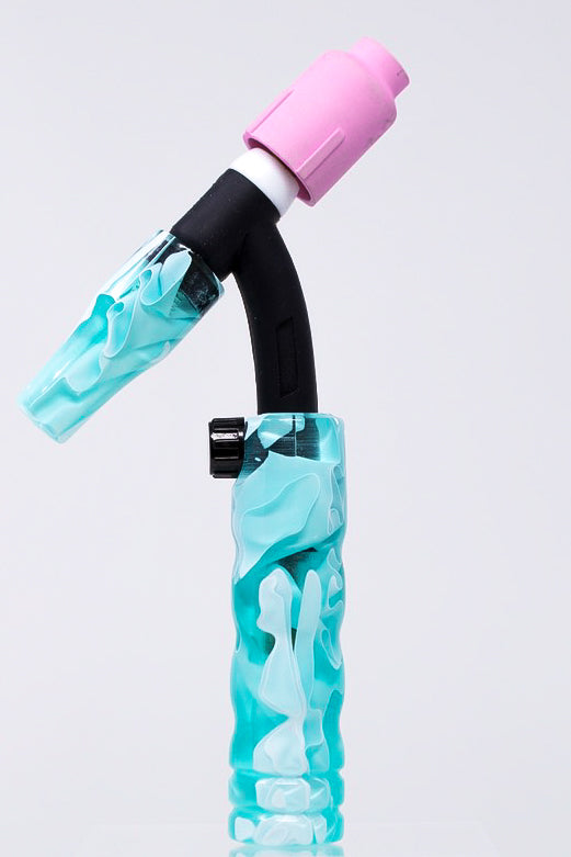 Cool Mint Swirl Acrylic TIG Handle and Medium Backcap