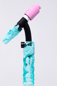 Cool Mint Swirl Acrylic TIG Handle and Medium Backcap