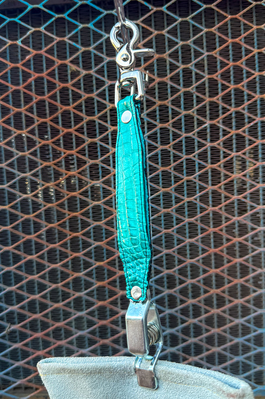 Turquoise Caiman Glove Clip