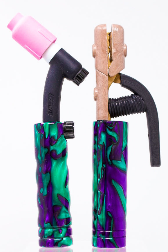 Purple Monster Acrylic Handle