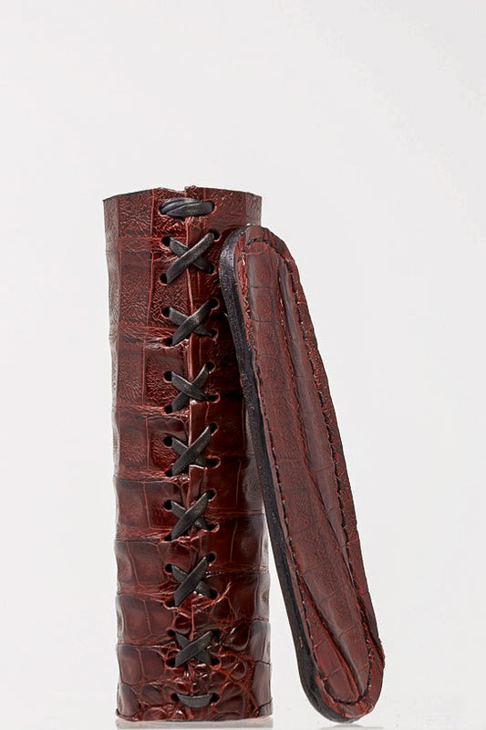 Chocolate Caiman Alligator Stinger V Set