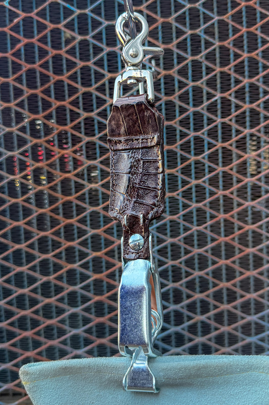 Choc Croc Caiman Alligator Glove Clip