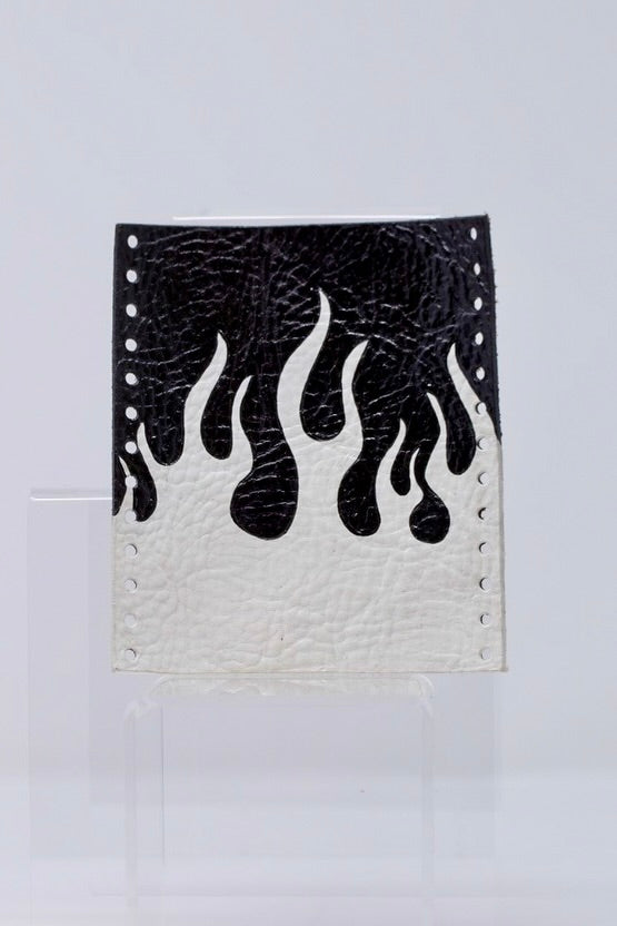 Ghost Flame Weaved Leather Handle