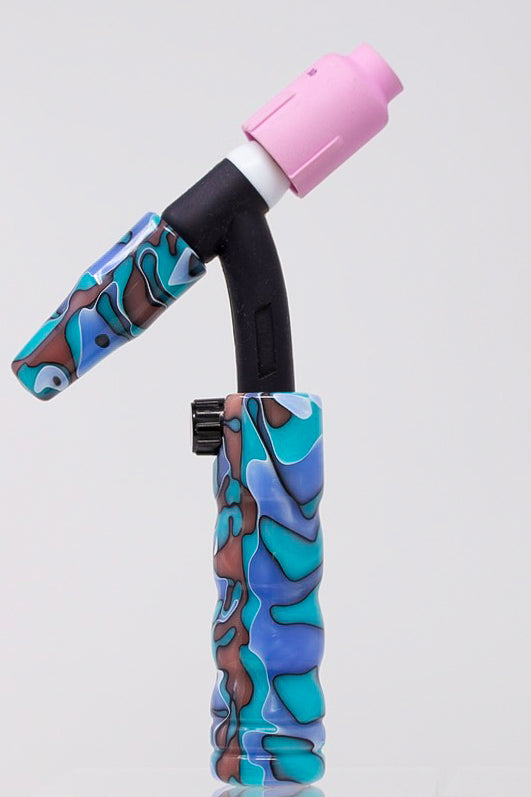 Turqouise Moon Acrylic TIG Handle and Medium Backcap