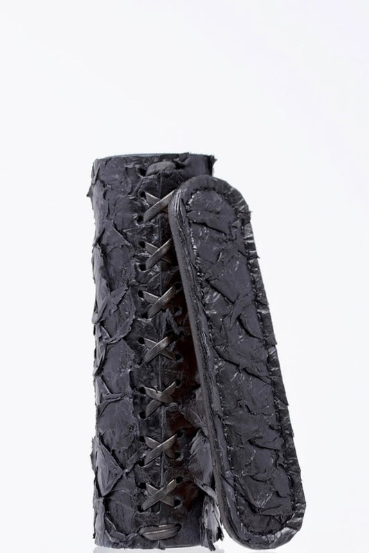 Gloss Black Pirarucu Stinger V Wrap + Insulator Sleeve