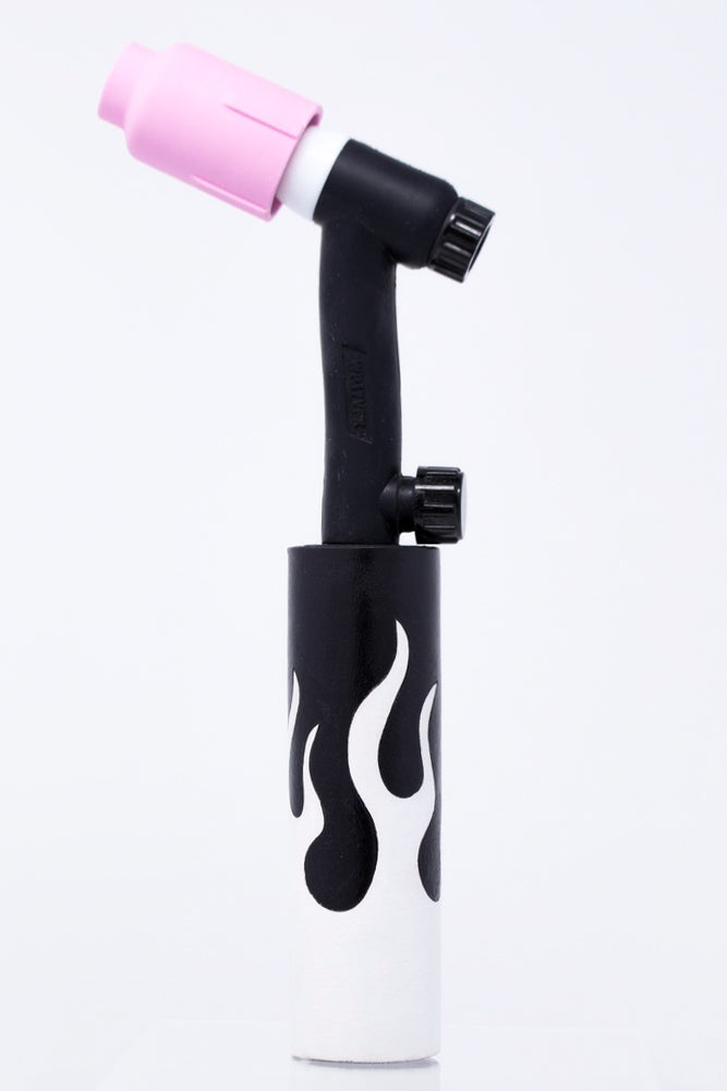 Ghost Flame Weaved Leather Handle