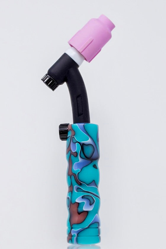 Turqouise Moon Acrylic Handle