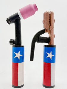 17 Series + Stick Texas Flag Weaved Leather Handles