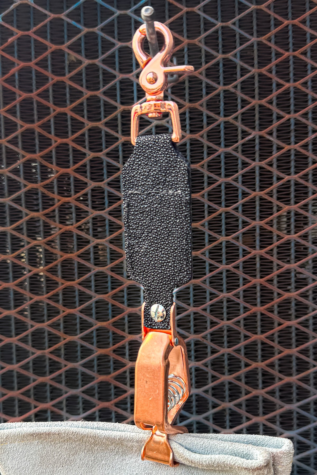 Black Stingray Glove Clip