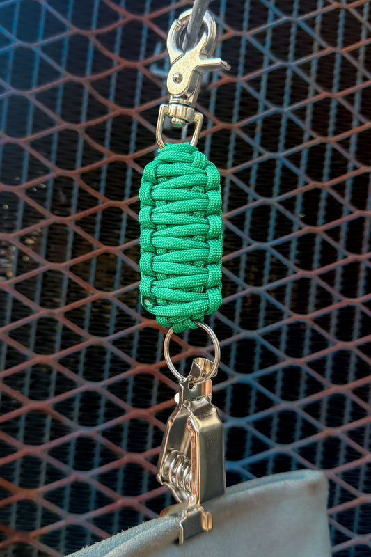 Emerald Paracord Glove Clip