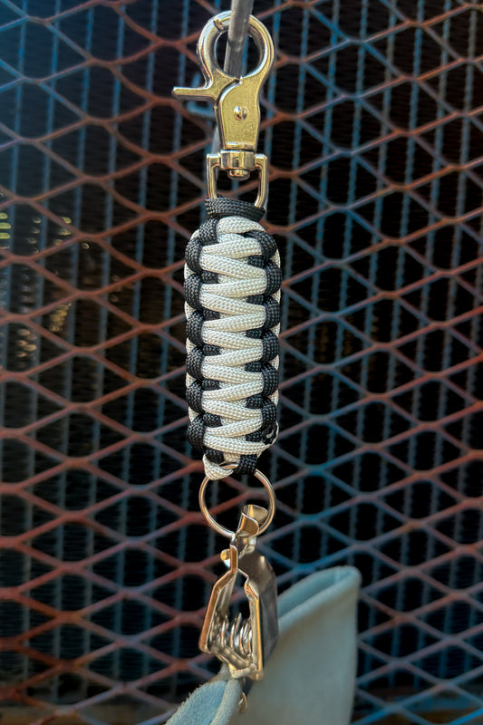 Black & Bone Paracord Glove Clip