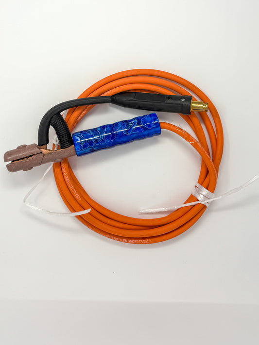 Blue Hawaii Acrylic Handle with 250 amp electrode holder with whip