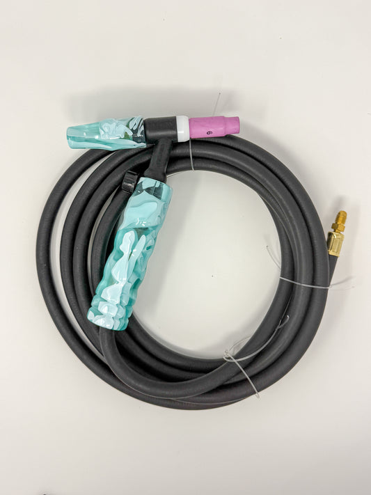Cool Mint Swirl Acrylic Handle & Medium Backcap with WP-17V 12R