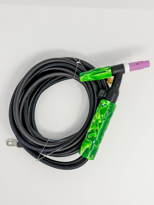 Emerald Green Acrylic Handle & Medium Backcap with WP-26FV 12-2