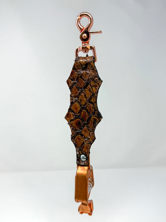 Chocolate Pirarucu Glove Clip