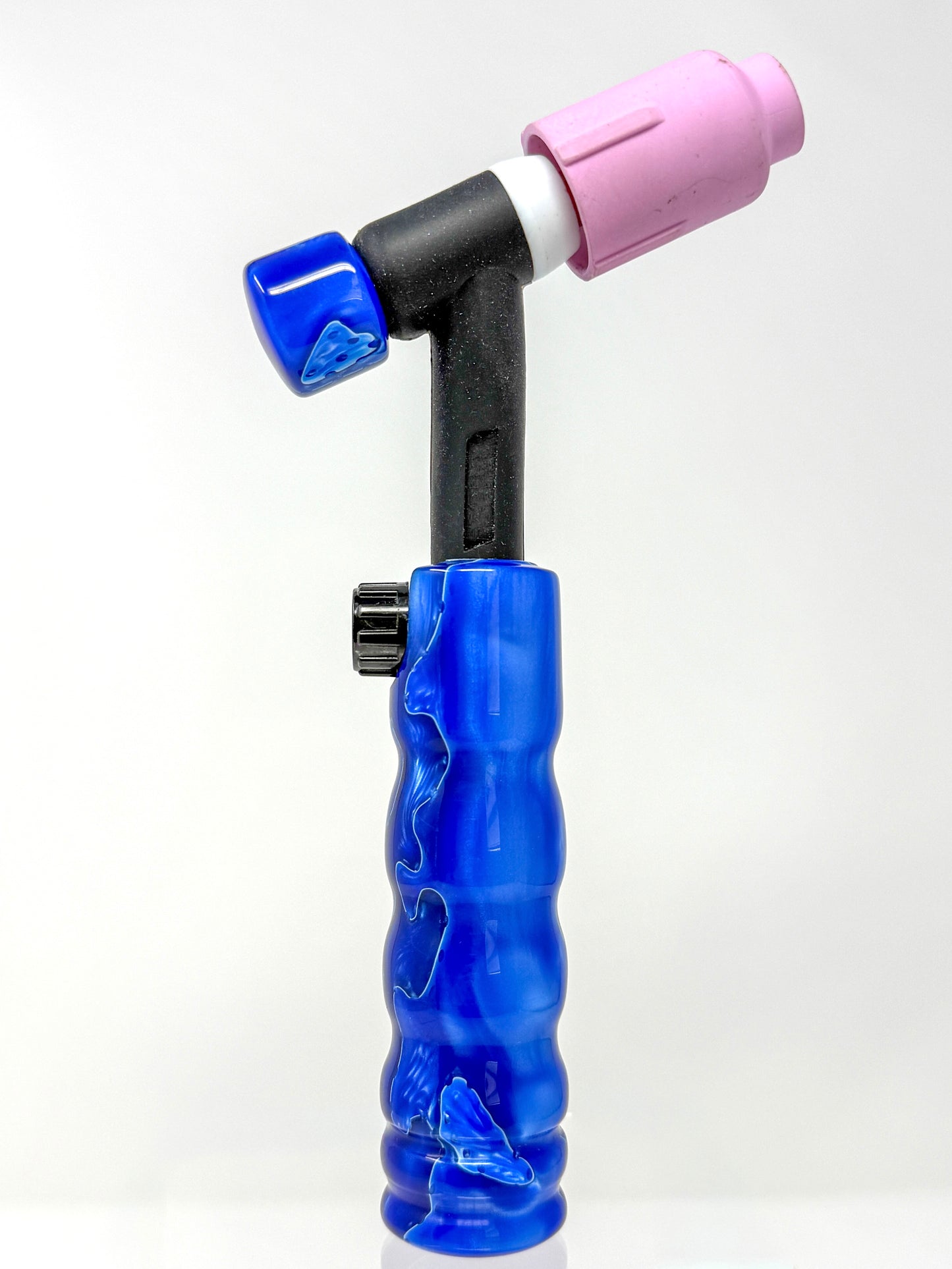 Blue Hawaii Acrylic TIG Handle and Short Backcap