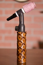 Pirarucu Leather Handle - Chocolate