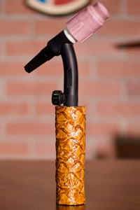 Pirarucu Leather Handle - Tan