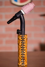 Pirarucu Leather Handle - Tan