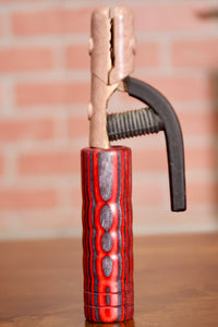 Dark Ruby Wood Handle