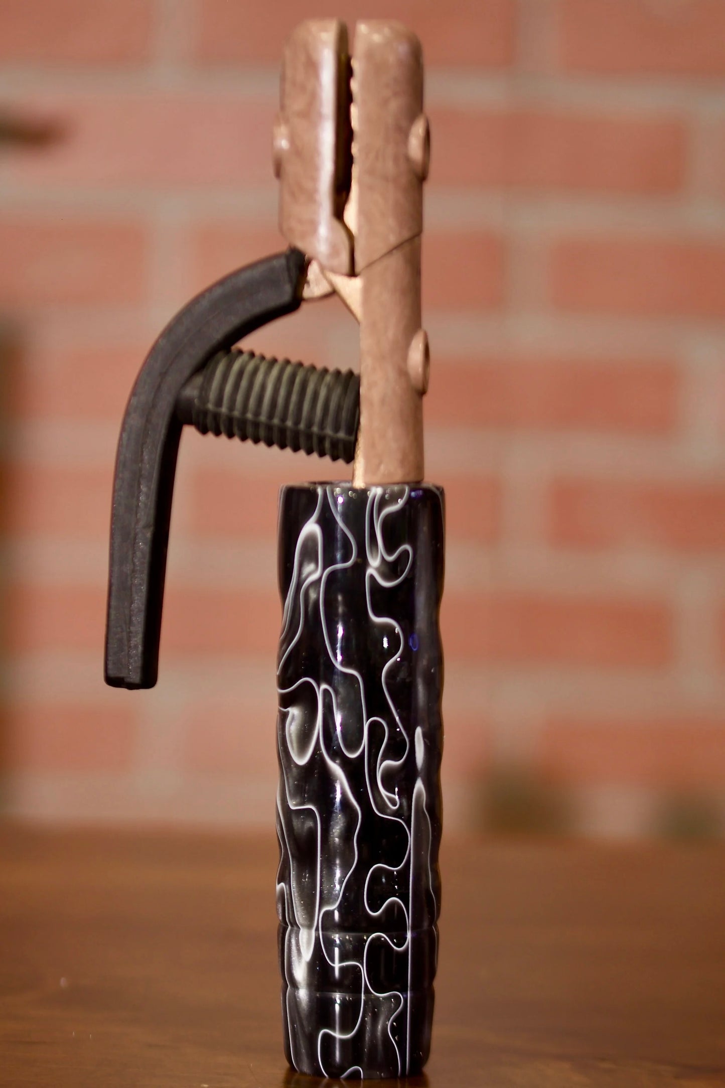Ghost Trails Acrylic Electrode Holder Handle