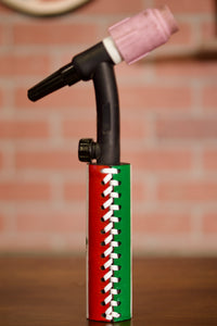 Mexico Flag Weaved Leather Handle