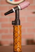 Pirarucu Leather Handle - Tan