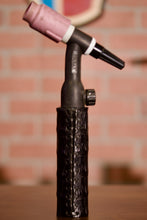 Alligator Leather Handle - Black