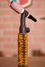 Pirarucu Leather Handle - Tan