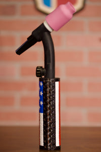 USA Flag Weaved Leather Handle