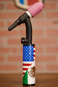 17 Series USA/Mexico Flag Weaved Leather Handle