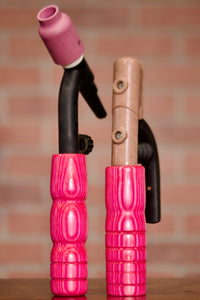 Combo Set Pink Wood 17 Series/Stick Handle