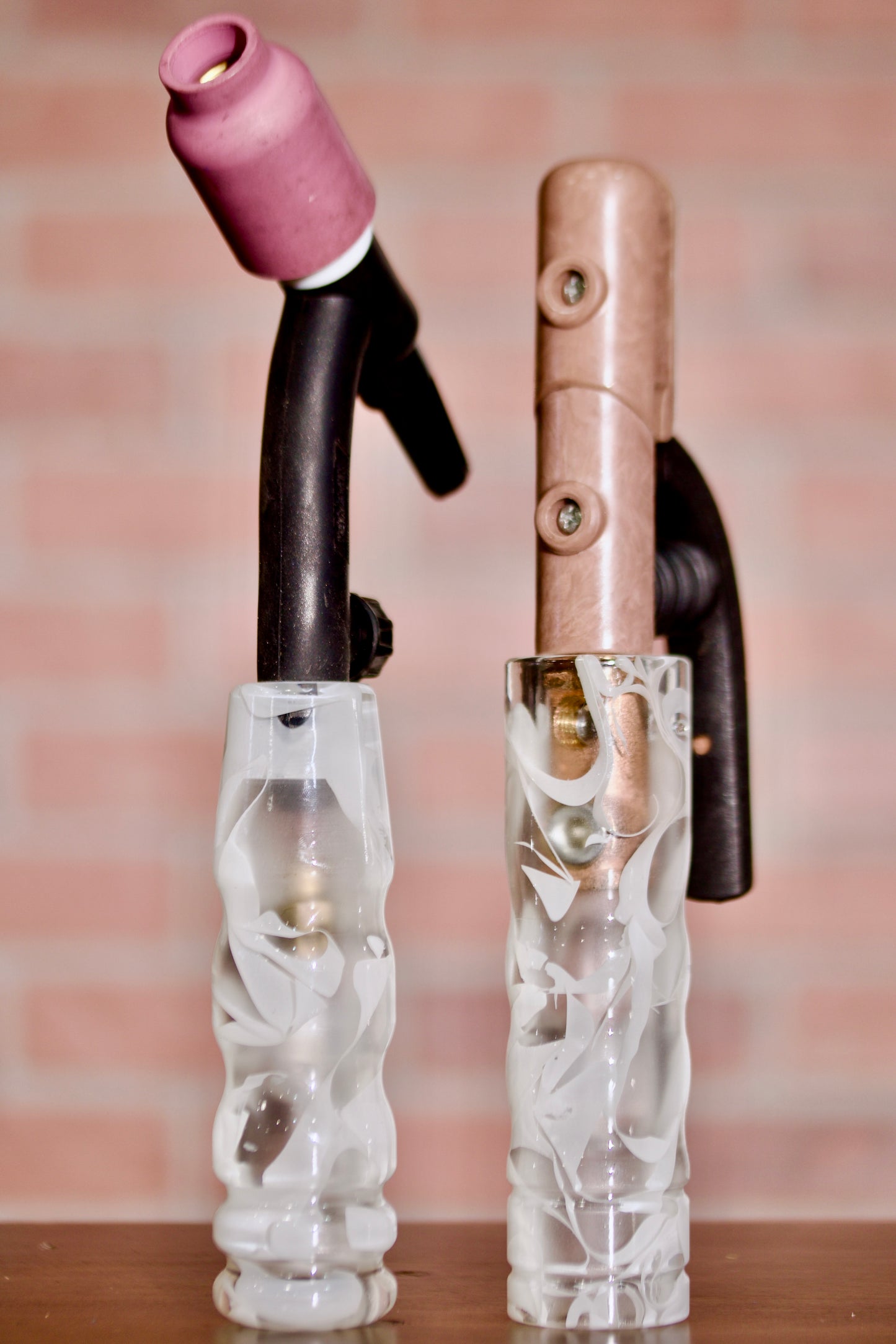 Diamond Water Resin Handle