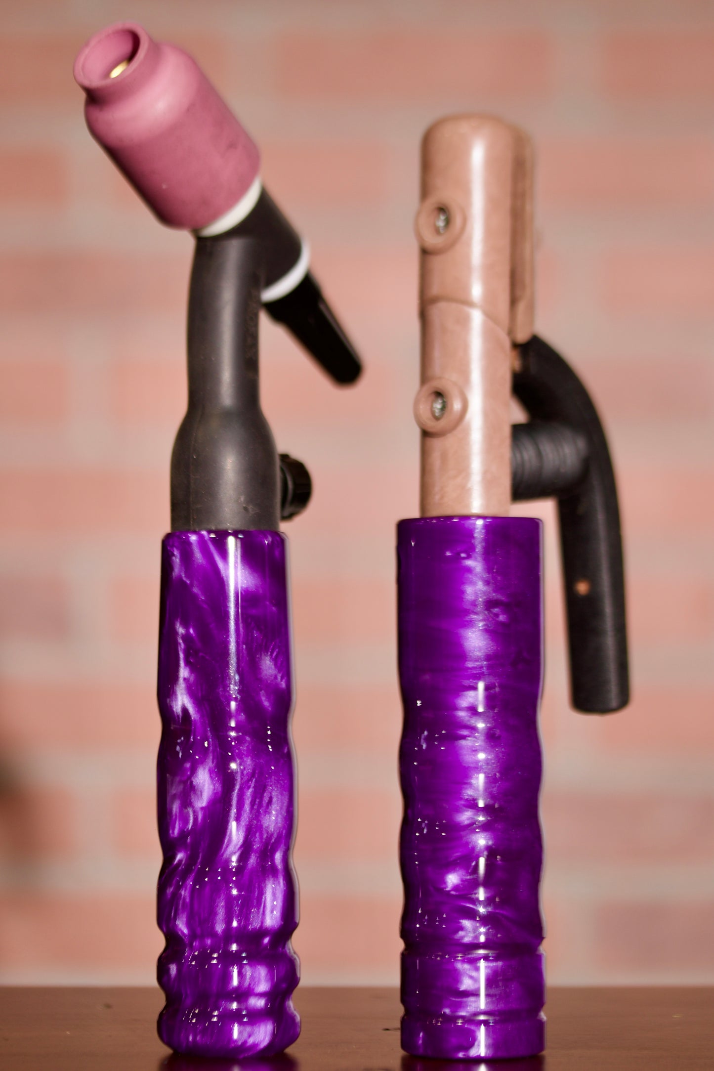 Candy Purple Resin Handle