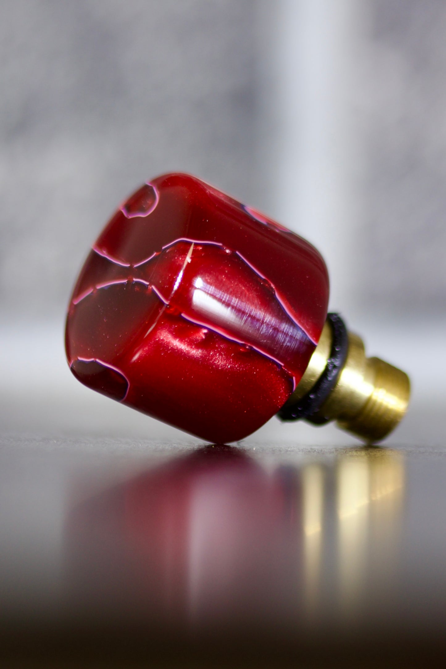 Lava Flows Acrylic TIG Handle and Short Backcap