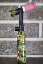 $100 Bills & Gold Flakes TIG Handle and short backcap