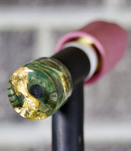 $100 Bills & Gold Flakes TIG Handle and short backcap