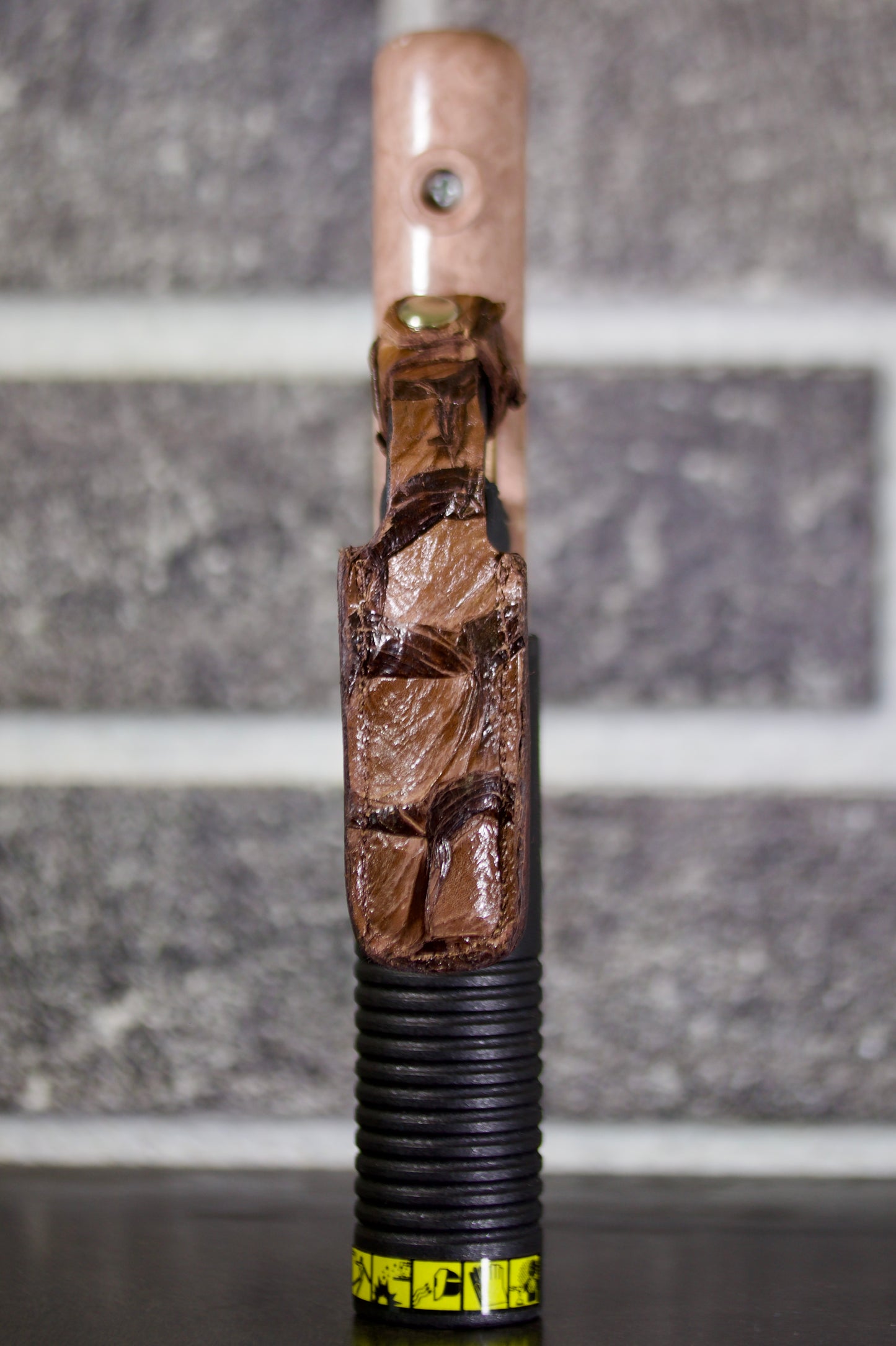 Chocolate Pirarucu Electrode Holder Sleeve