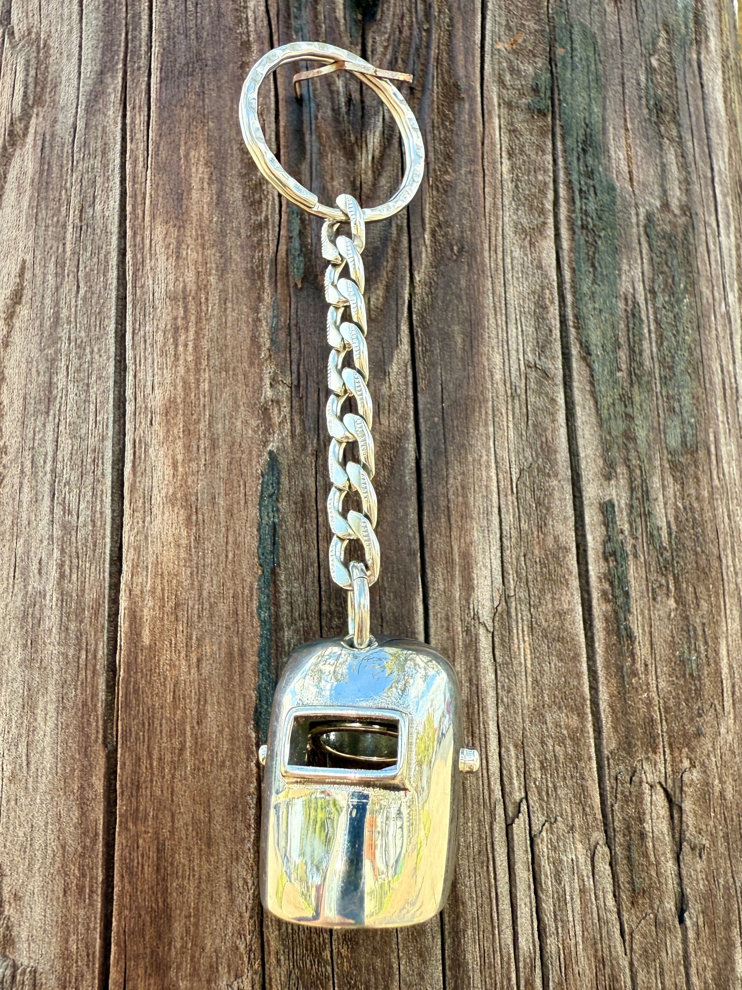 Stainless Steel Hood Keychain