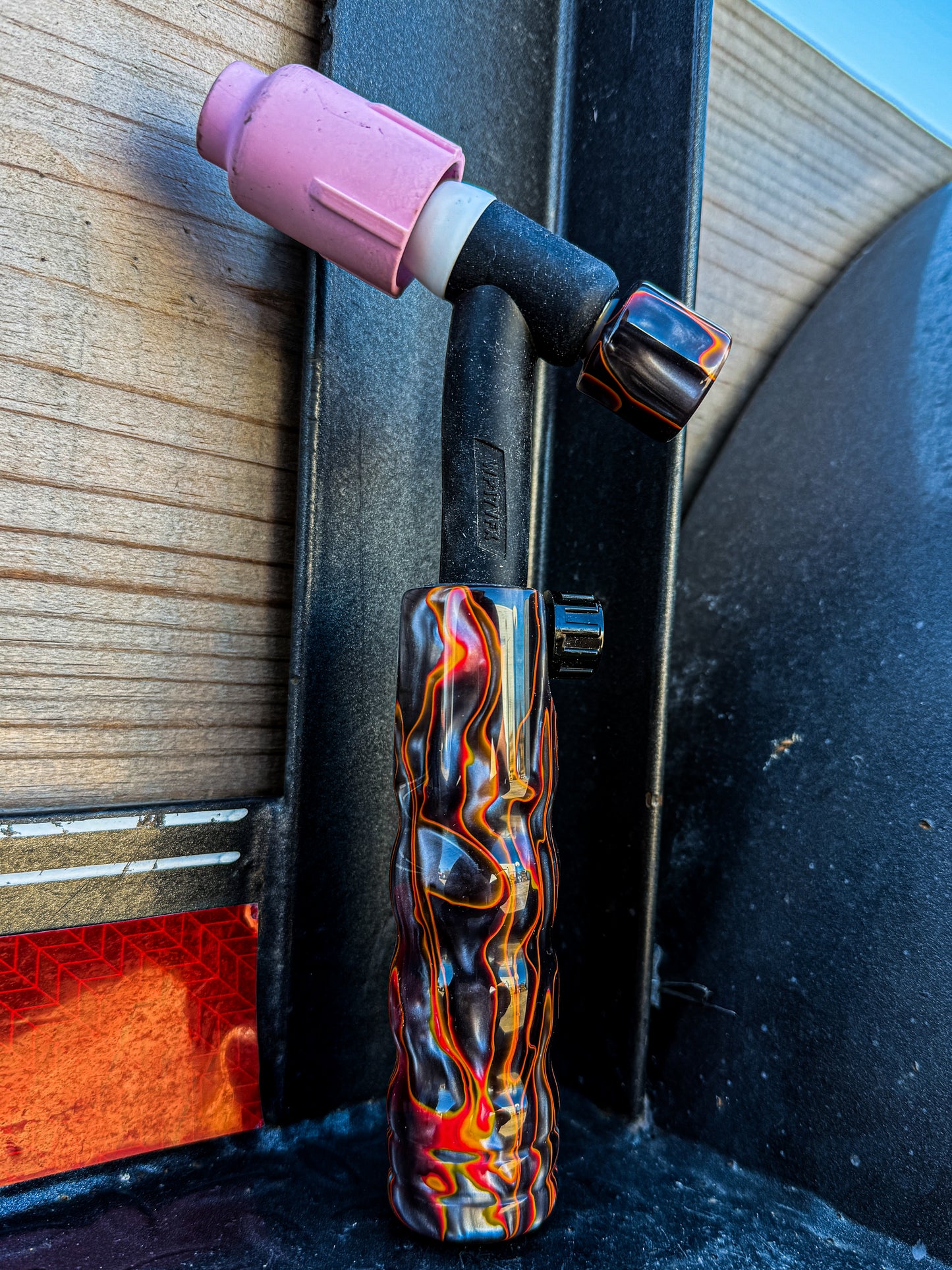 Lava Acrylic TIG Handle and Short Backcap